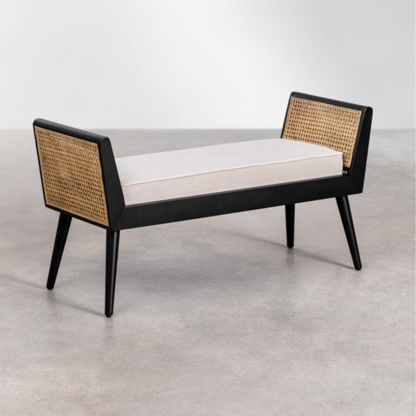 Harman Rattan Bench - Image 2